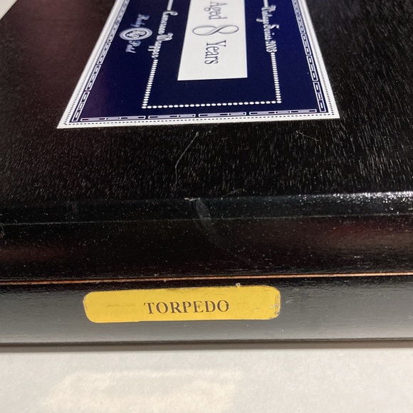 2003 VINTAGE ROCKY PATEL TORPEDO CIGAR BLACK BOX - Picture 10 of 14